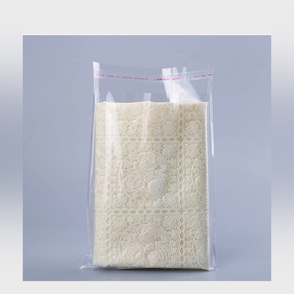 25ct 6’x9’ Clear Cello Bags w/Free Stickers 🧁🆕🧁 Crystal Clear/Resealable… - Picture 3 of 7